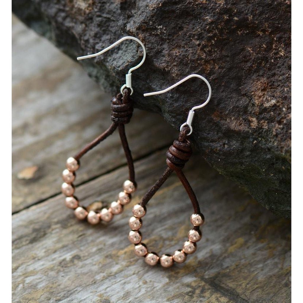 Cuero Earrings-Earrings-Freya Branwyn