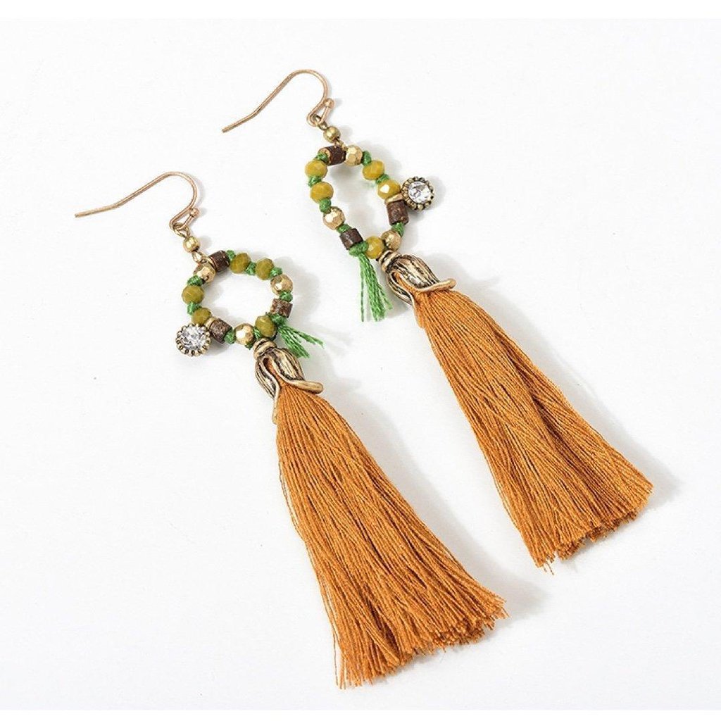 Delilah Tulip Drops-Earrings-Freya Branwyn