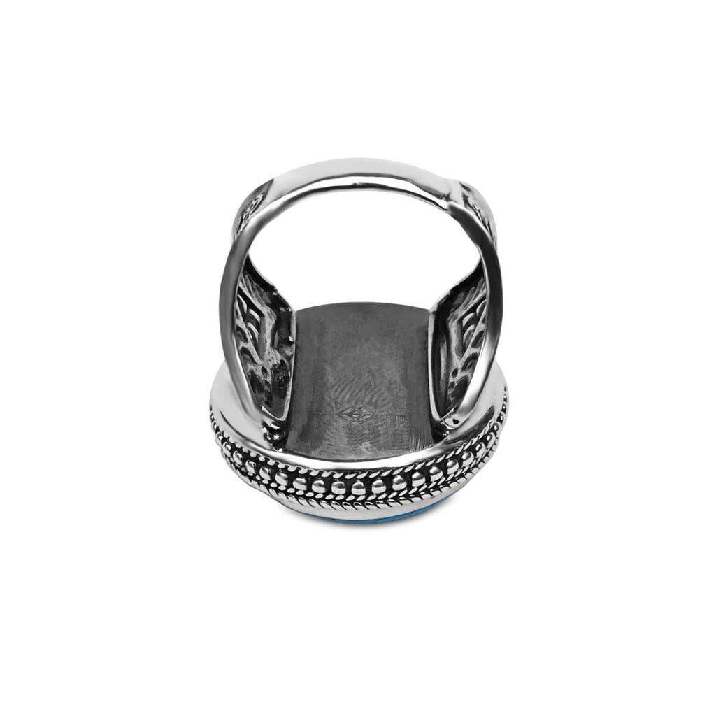 Freya Turquoise Ring-Rings-Freya Branwyn