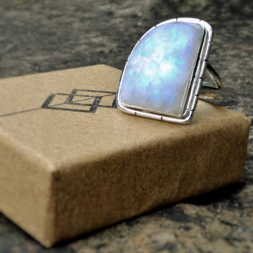 Glacier Ring-Rings-Freya Branwyn