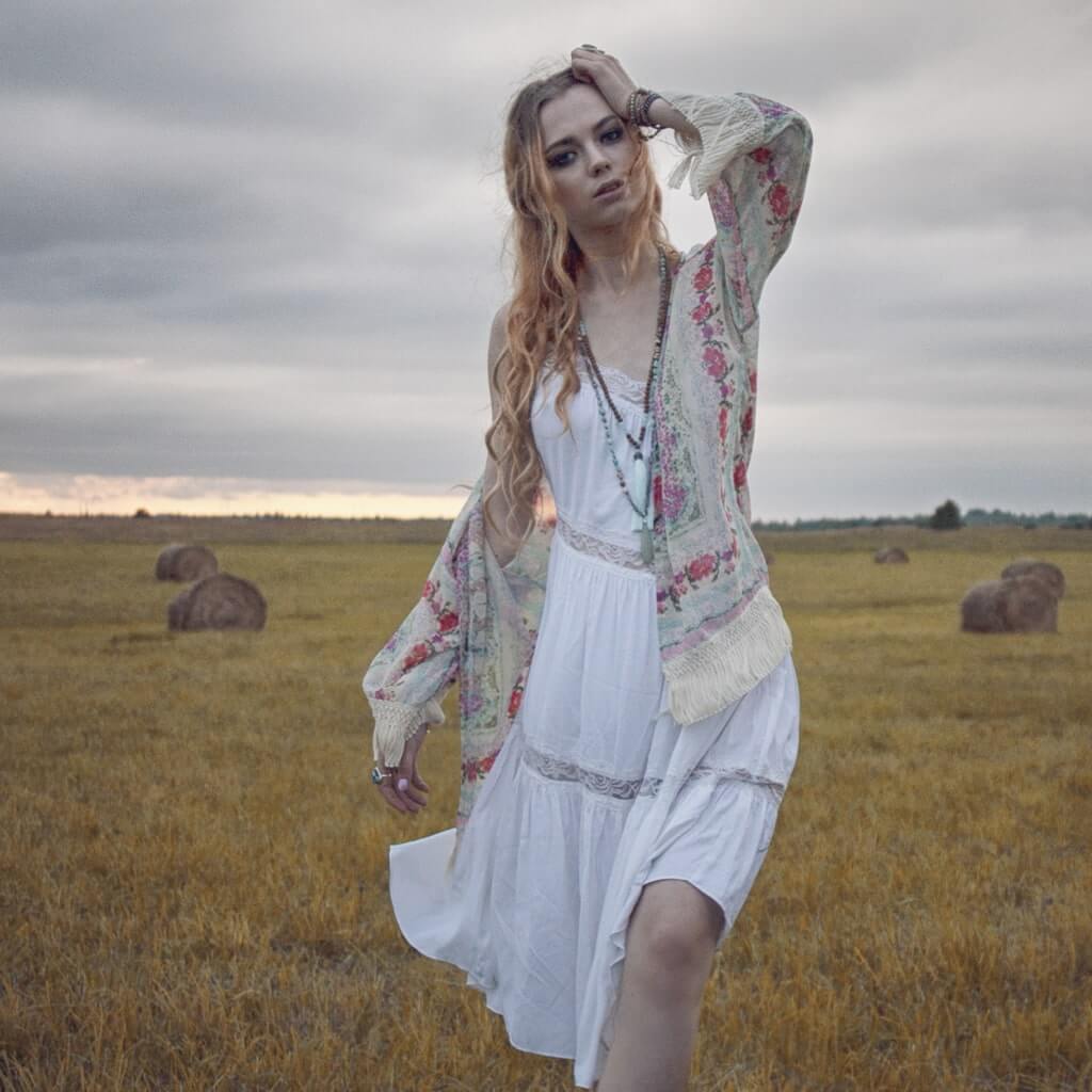 Gypsy Kimono-Dresses-Freya Branwyn