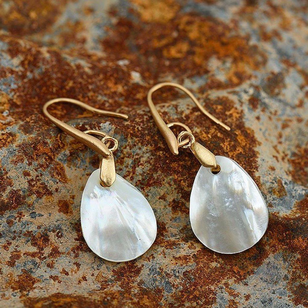 Island Drop Earrings-Earrings-Freya Branwyn