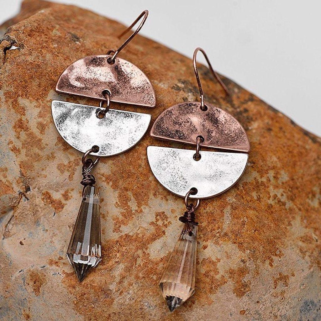 Luna Drop Earrings-Earrings-Freya Branwyn