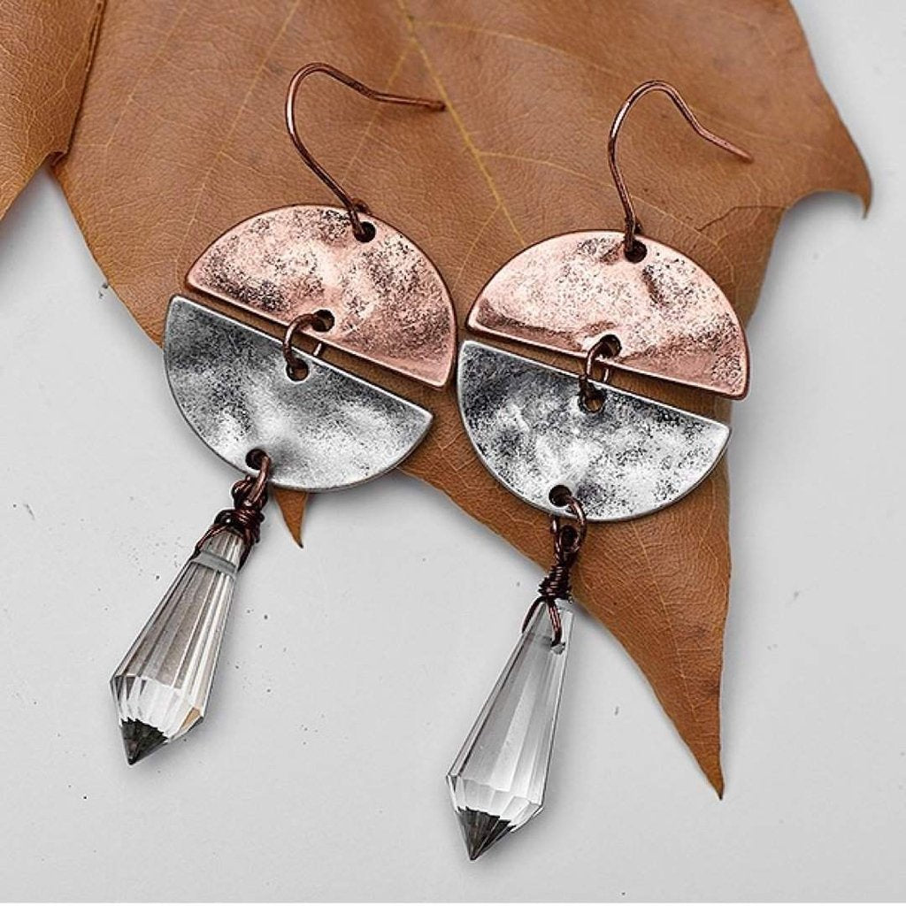 Luna Drop Earrings-Earrings-Freya Branwyn
