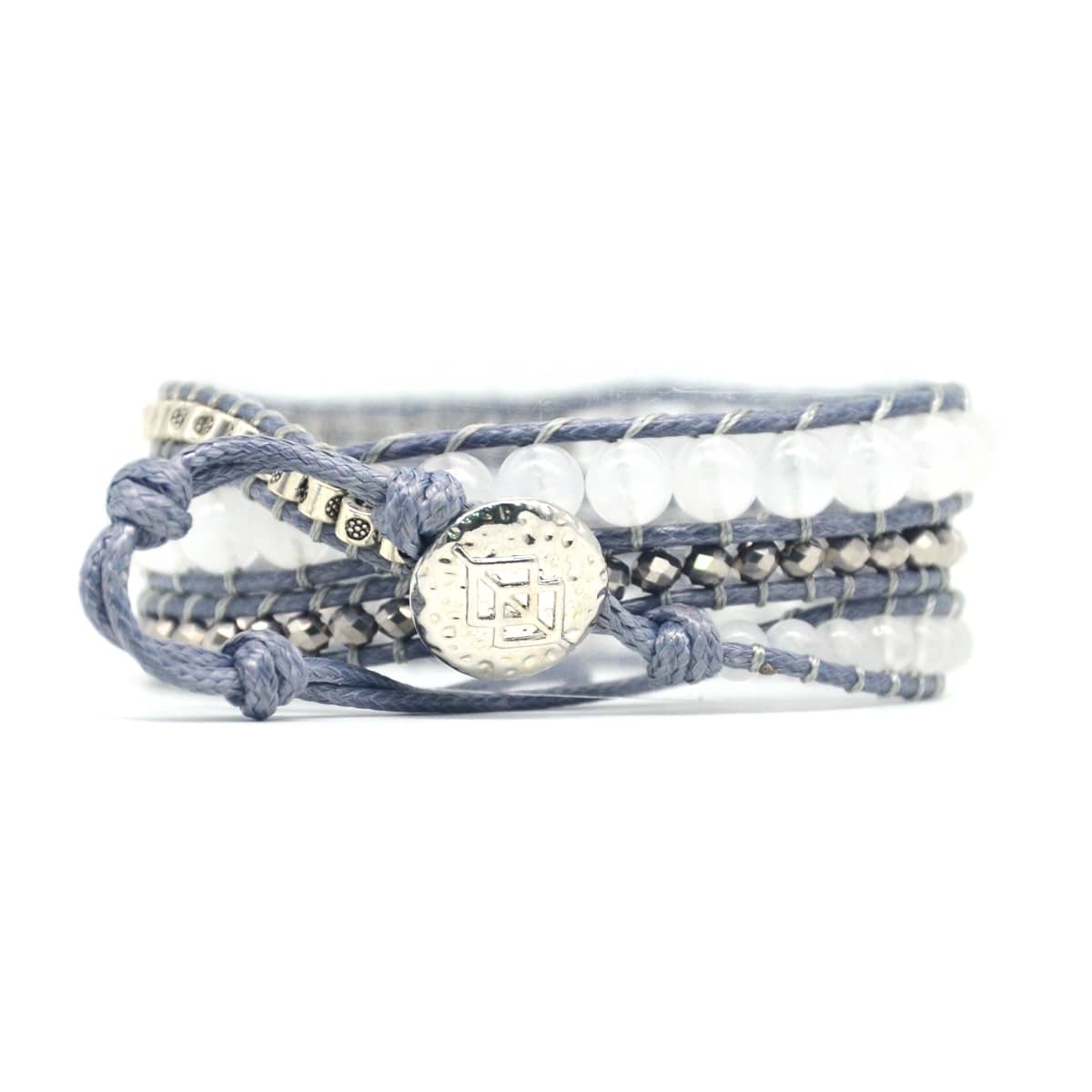 Luna Leather Wrap-Bracelet-Freya Branwyn