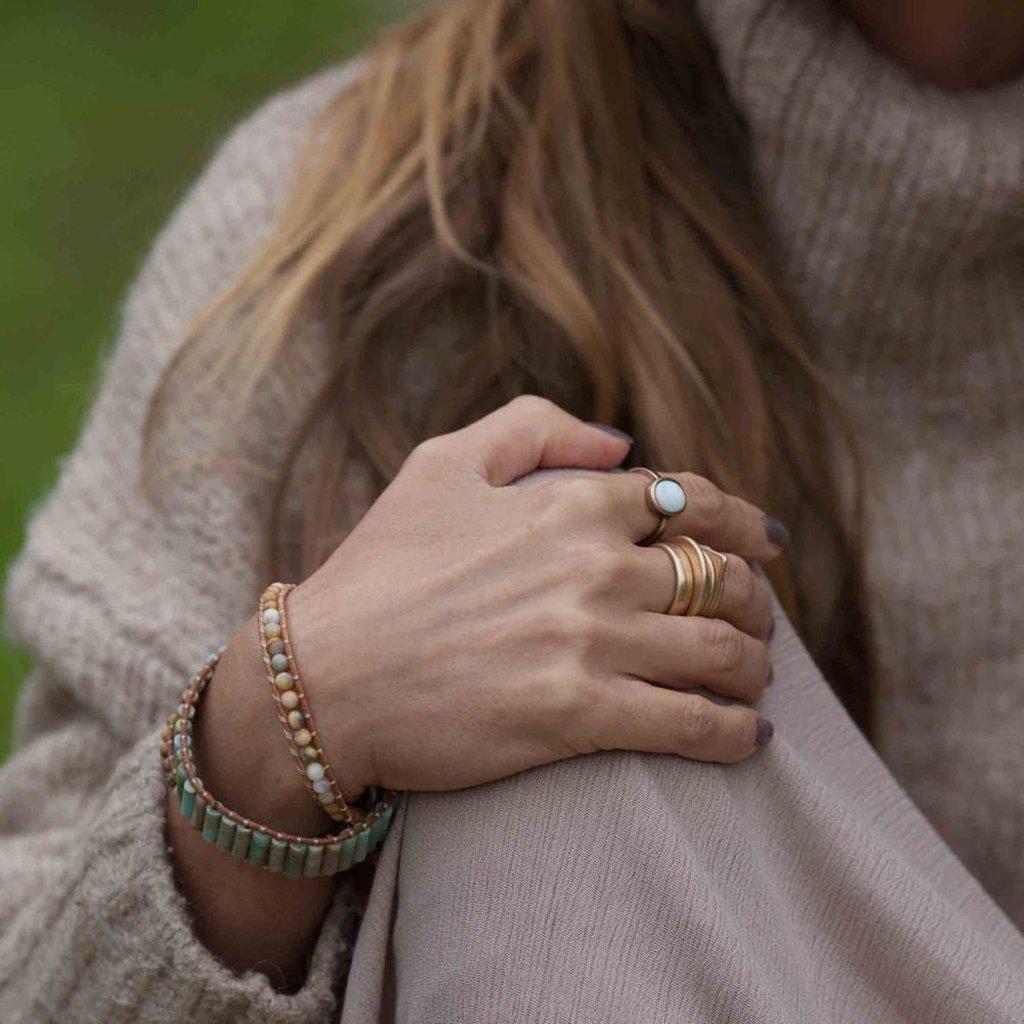 Seis Ring Set-Rings-Freya Branwyn