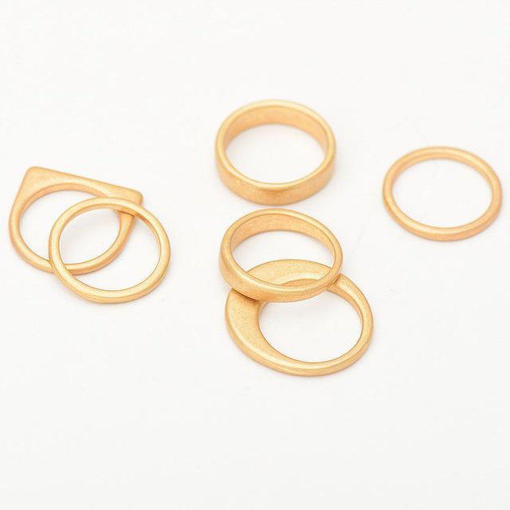 Seis Ring Set-Rings-Freya Branwyn