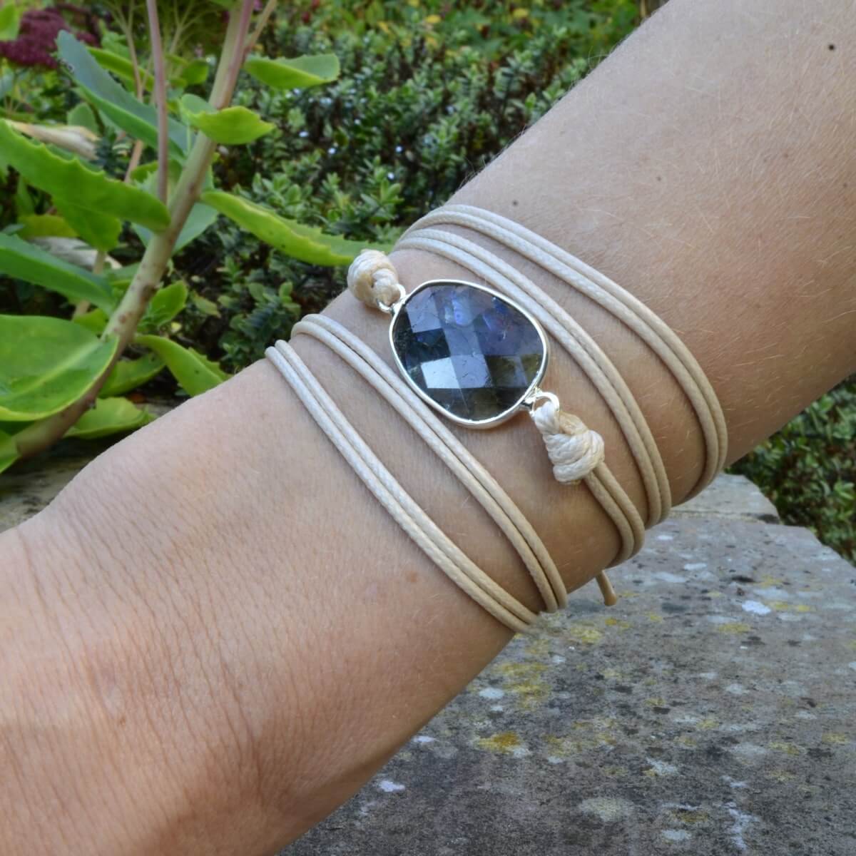 Thebes Stone Bracelet-Bracelet-Freya Branwyn