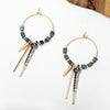 Thera Stone Earrings-Earrings-Freya Branwyn