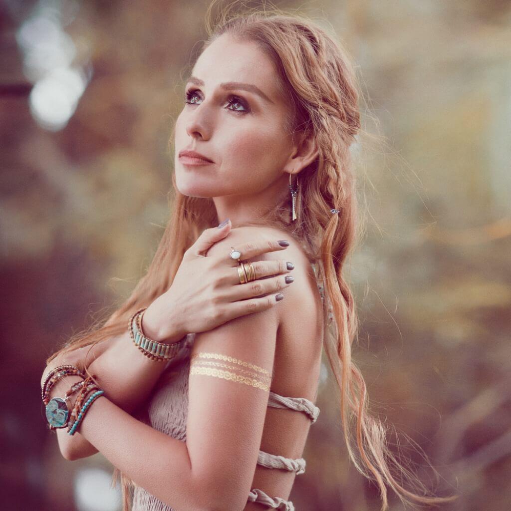 Thera Stone Earrings-Earrings-Freya Branwyn