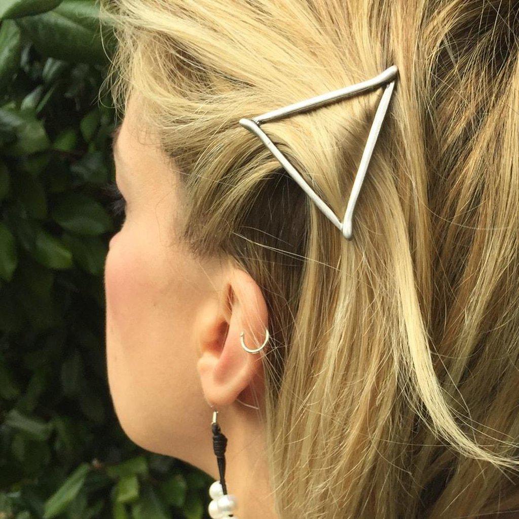 Vintage Geometric Hairpin-Accessories-Freya Branwyn