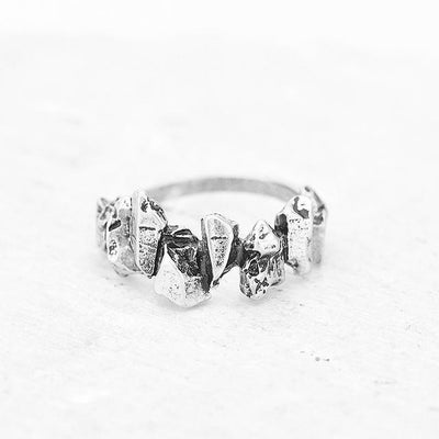 Vintage Lava Ring-Rings-Freya Branwyn