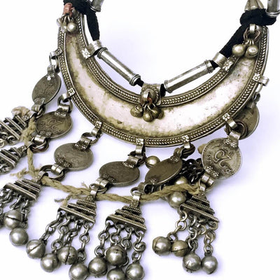 Vintage Moon Necklace-Necklace-Freya Branwyn